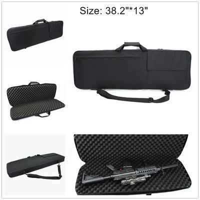 38 Inch Air Rifle Gun Case Single Scope With Protective Foam Insert