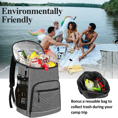 Lightweight Insulated Cooler Bags Large Capacity Beach Cooler Backpack