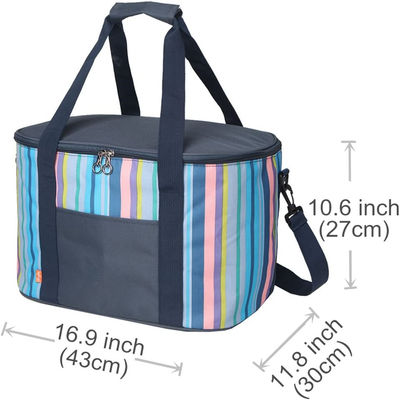 25L Insulated Cooler Bags Collapsible Soft Insulated Picnic Bag