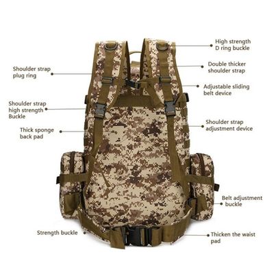 Military Tactical Backpack Large Army 3 Day Assault Pack Molle Bag Backpacks