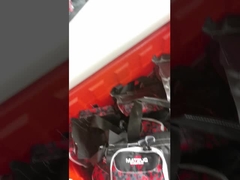 注文の釣り道具は塩水のための緑の釣り道具のバックパックを袋に入れる