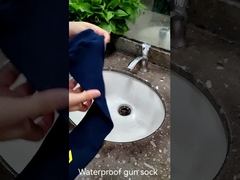 シリコン処理されたライフルソックス 52 インチ防錆戦術屋外撮影狩猟