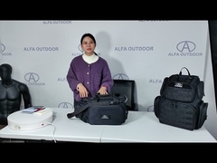 耐久の範囲銃袋の雑誌スロット倍数のナイロン ライニングのピストル銃袋